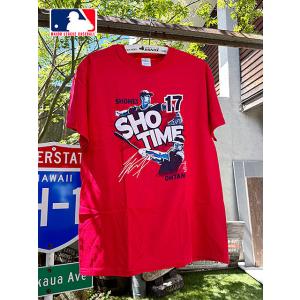 大谷翔平　SHO TIME オフィシャルTシャツ（Lサイズ）　ロサンゼルス・エンゼルス　MLB公式グ...