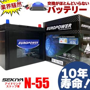 交換ほぼなし10年寿命バッテリー 95D23L Q-85 アイドリングストップ車