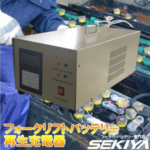 フォークリフト バッテリー交換不要 バッテリー再生 充電器 MTL-CSA 200V 最大11個の同時充電 スーパーK バッテリーパルス SEKIYA｜sekiyaeco