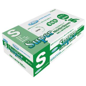 スーパーニトリルグローブ S 粉なし　ホワイト