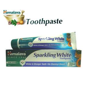 わけあり品 ヒマラヤ トゥースペイスト スパークリング ホワイト80g(歯磨き粉) Himalaya Sparkling White Toothpaste