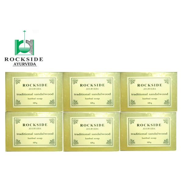 ROCKSIDE AYURVEDA traditional sandalwood soap 125g...