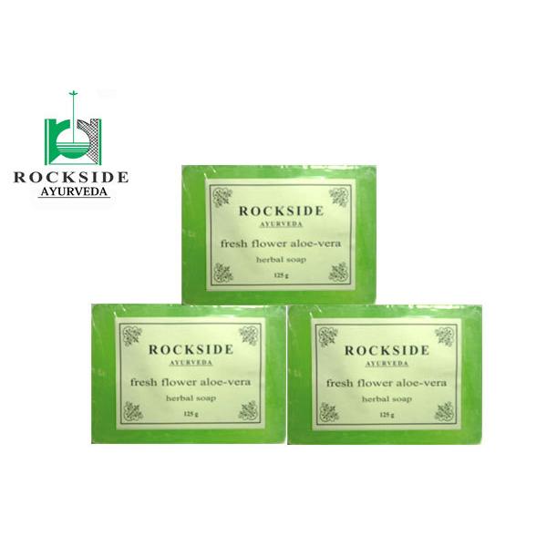 ROCKSIDE AYURVEDA fresh flower aloe-vera soap 125g...