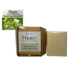 アーユルヴェーダ　ニーブ ニーム＆トゥルシ ソープ AYURVEDA NEEV Herbal NEEM TULSI SOAP
