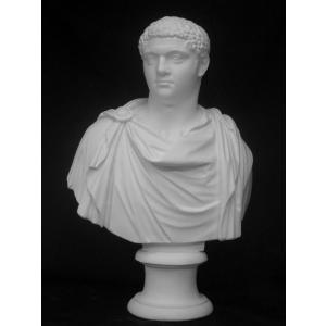 フレンチ胸像石膏像　高さ約49cm fit=scale-down,w=1200