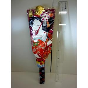 羽子板 単品☆ プレス 14号 汐汲 （高さ42cm） ☆羽根つきにもご