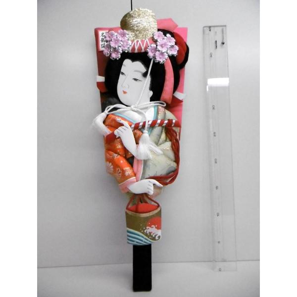 羽子板 単品☆ 松園風木目込み１５号（高さ４５ｃｍ＋α） ☆女の子の初正月のお祝いに！ガラスケースや...