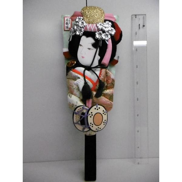 羽子板 単品☆ 遥 正絹木目込み １５号（高さ４５ｃｍ＋α） ☆女の子の初正月のお祝いに！ガラスケー...