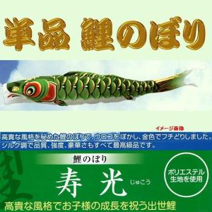 鯉幟＋吹流(ポール・矢車別売)☆煌き鯉のぼり2m3匹吹流しセット口金