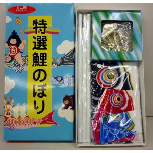 室内用鯉幟☆特選鯉のぼり 矢車付き(贈答箱入り...の詳細画像1