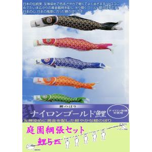 こいのぼり 庭園用 旭天竜 【2019年新作】 鯉幟 セット各種 鯉5匹8点