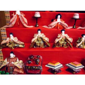 ひな人形☆七段十五人飾り D6-40x7B☆横...の詳細画像4