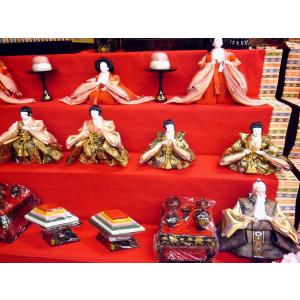 ひな人形☆七段十五人飾り D6-40x7B☆横...の詳細画像5