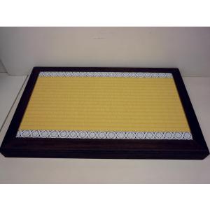 端午の節句☆飾り台単品☆30号 組み立て式黒塗り畳台 嵐山(横幅90