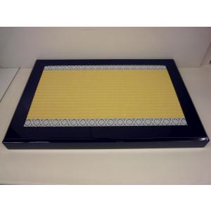 端午の節句☆飾り台単品☆30号 組み立て式黒塗り畳台 嵐山(横幅90