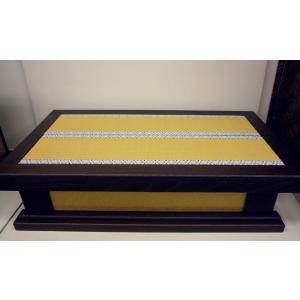 端午の節句☆飾り台単品☆30号 組み立て式黒塗り畳台 嵐山(横幅90