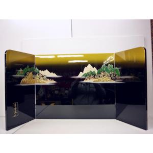 端午の節句☆飾り台単品☆30号 組み立て式黒塗り畳台 嵐山(横幅90