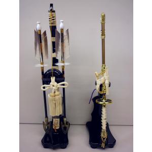 弓太刀飾り 23号 初節句 端午の節句 男の子 子供の日 こどもの日 五月