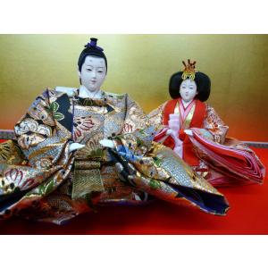 親王小道具 （上）八番サイズ 雛人形用 冠・檜扇・笏・太刀セット