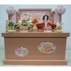 親王飾り OI3C−23☆横幅70*奥行36*高さ34cm☆日本刺繍