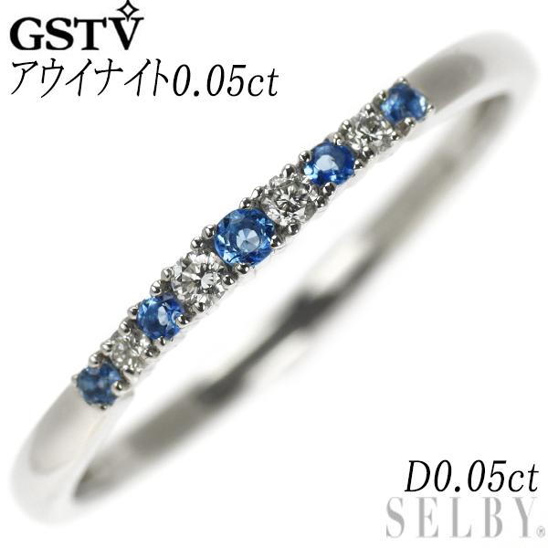 GSTV 希少 Pt950 アウイナイト ダイヤモンド リング 0.05ct D0.05ct 出品4...