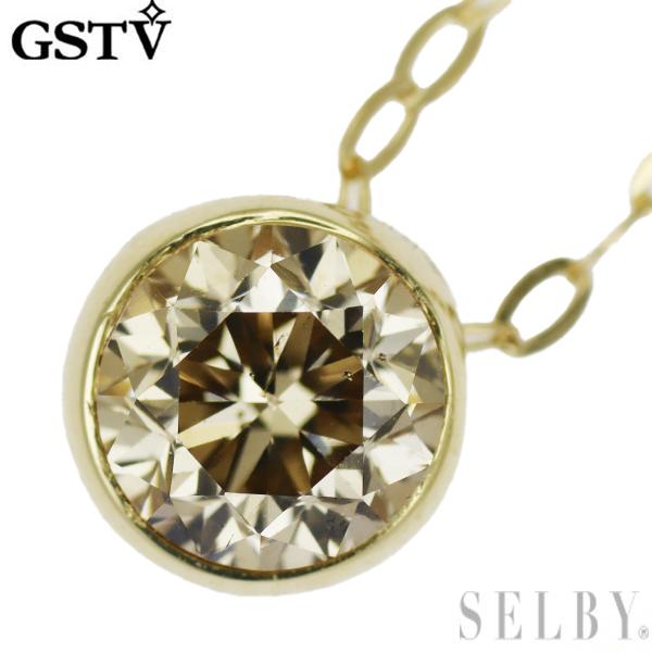 GSTV K18YG ダイヤモンド ペンダントネックレス  新入荷 出品1週目 SELBY