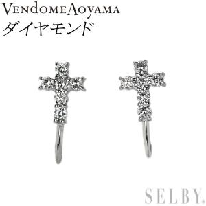 Pt900 ダイヤモンド ピアス 0.33ct D0.04ct 新入荷 出品1週目 SELBY  