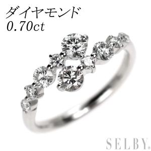 K18/Pt オールドカット/シングルカット ダイヤ リング イギリス製  