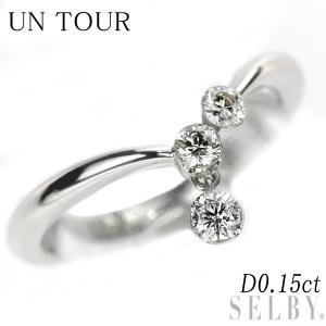 Pt999 ダイヤモンド リング 0.30ct フラワー 形状記憶 出品4週目 SELBY  