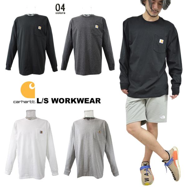 carhartt カーハート ポケットタグ付きロングスリーブTシャツ 「LONGSLEEVE POC...