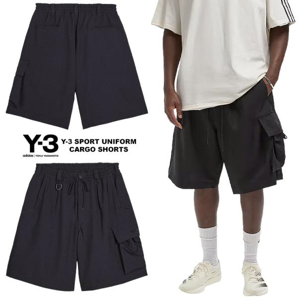 Y-3 ワイスリー カーゴパンツ ヨージ・ヤマモト アディダス 短パン ショーパン カーゴショーツ ...