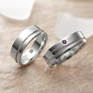 ペアリング カップル 2個セット 刻印 結婚指輪 大きいサイズ 指輪 40代 50代 シルバー925 セミオーダーメイド 021R-KS^｜select-alei