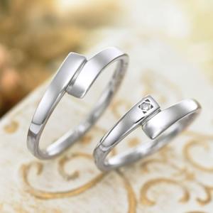 ペアリング カップル 2個セット 刻印 結婚指輪 大きいサイズ 指輪 40代 50代 シルバー925 セミオーダーメイド 023R-KS*｜select-alei