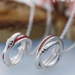 ペアネックレス シルバー LOD-018M018L LOVE of DESTINY 運命の愛 正規ブ...