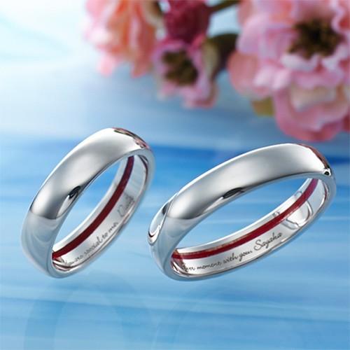 ペアリング セット カップル シルバー 刻印 人気 ブランド LOVE of DESTINY 運命の...