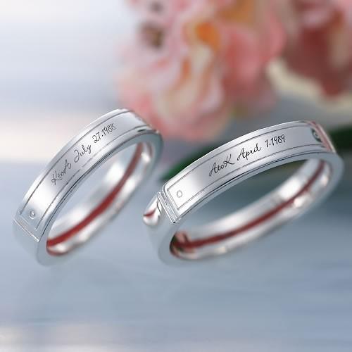 ペアリング セット カップル シルバー 人気 ブランド LOVE of DESTINY 運命の愛 (...