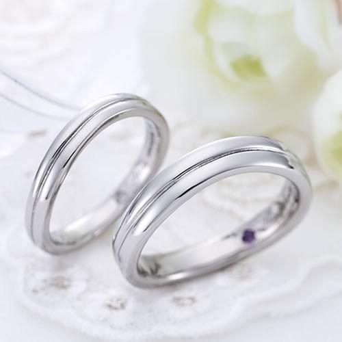 ペアリング ステンレス カップル 2個セット 刻印 結婚指輪 ペア 40代 50代 ステンレスリング...