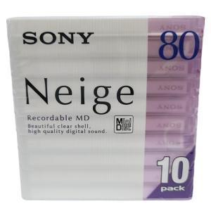 SONY 10MDW80NED ミニディスク 80分10枚組｜select-apollon