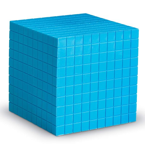 ラーニング リソーシーズ Plastic Base Ten Series 1 Cube プラスチック...