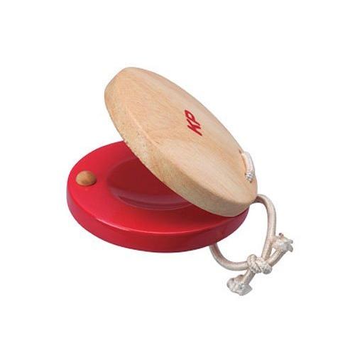 Kids Percussion キッズパーカッション ラウンドカスタネット レッド KP-70/C/...
