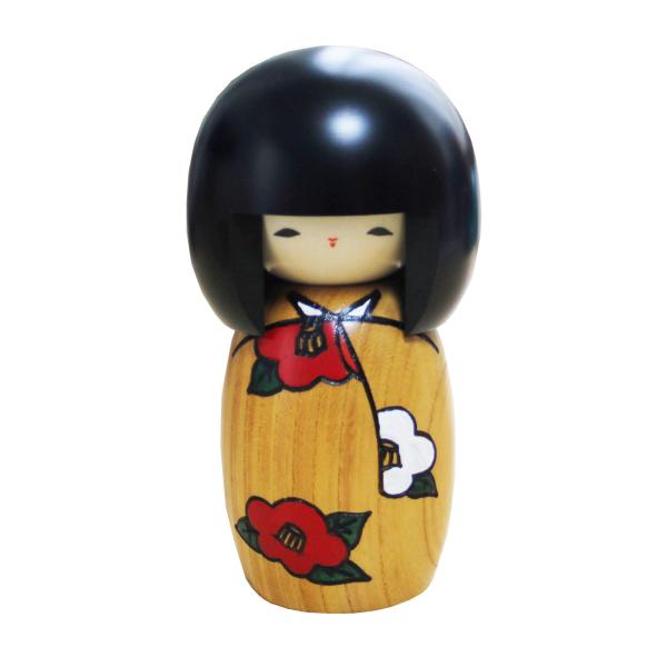 工芸品　海外向け おみやげ　手作り　こけし　卯三郎作　春の詩(小）