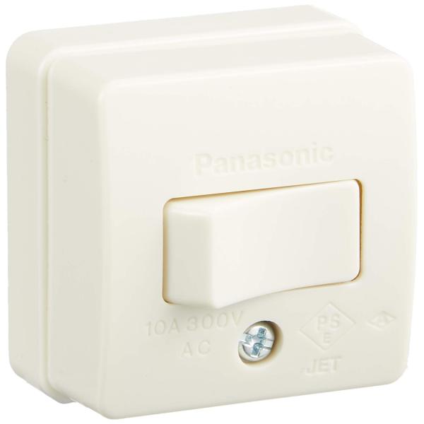 パナソニック(Panasonic) 10A角型タンブラスイッチC 3路 WS3002W