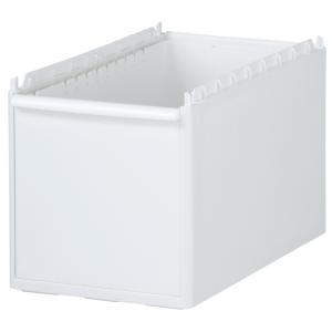 ライクイット(like-it) ゴミ箱 縦型 分別引出しステーション 追加パーツ ワイド 20L ホワイト 幅25.5x奥46.5x高25.4cm