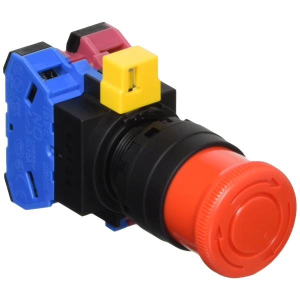 IDEC(アイデック) φ22HWシリーズ 非常停止用押ボタンスイッチ(φ29中形) 1a-1b ボ...
