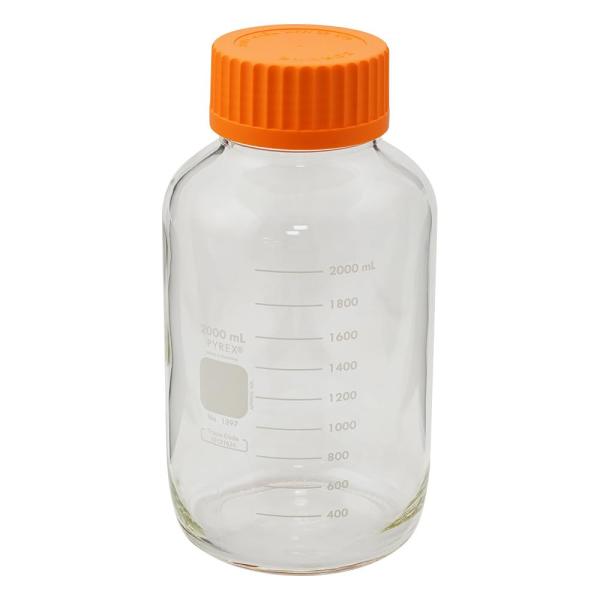 コーニング・PYREXメディウム瓶広口(PYREX(R)) 2000mL /2-1957-03