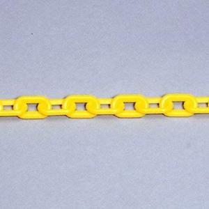 ユニット プラスチックチェーン 黄色 ４ｍ 871-224