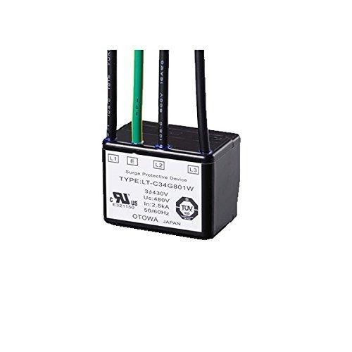 音羽電機 LT-Cシリーズ 装置用SPD 単相2線・1φ200V用 LT-C12G801W