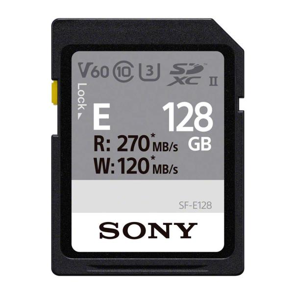 ソニー SONY SDXC メモリーカード 128GB SF-E128 Class10 UHS-II...