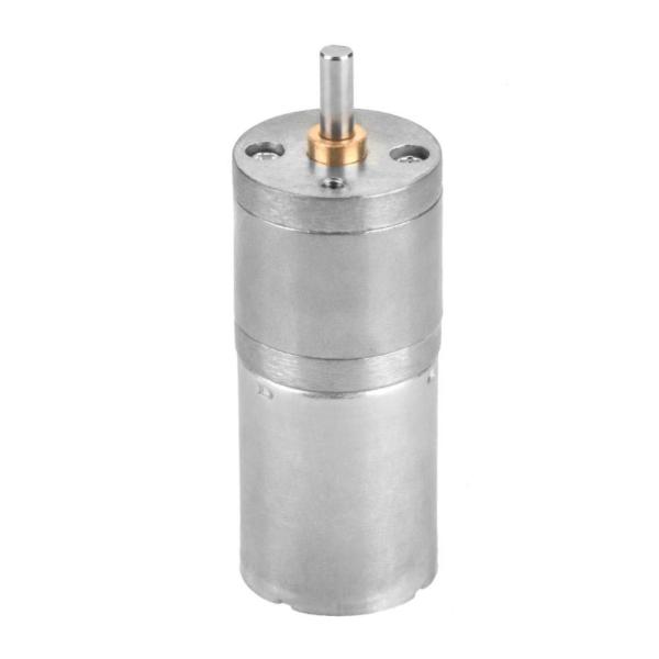 メタルギアモーター DCモーター 低速 高トルク 25mm エンコーダー付き DIY ロボット 電子...