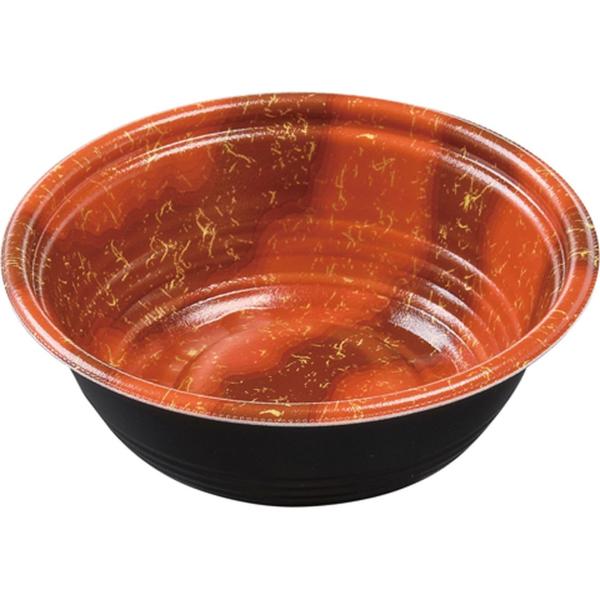 エフピコ(Fpco) MFPホット麺18小(60)R ゆら赤黒 1ケース 600入り 93WD